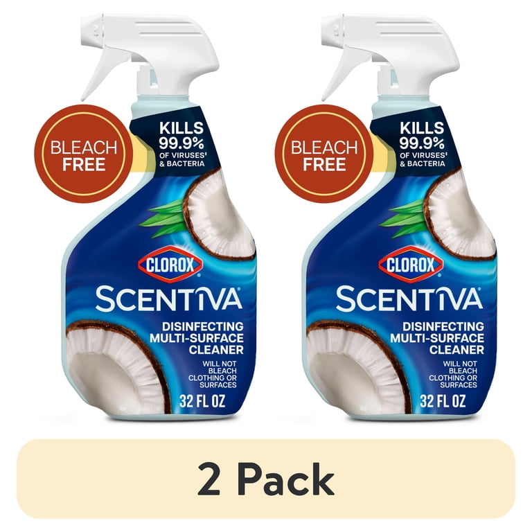 Clorox Scentiva Multi Surface Cleaner, Coconut & Waterlily photo 1