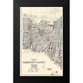 thumbnail image 2 of Beard 16x24 Black Modern Framed Museum Art Print Titled - Cameron Texas Part One - Beard 1956, 2 of 5