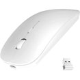 thumbnail image 1 of Ultra-Thin 2.4G Office Wireless Mouse Mute Charging Mouse Notebook Home Mouse with USB Receiver Compatible for Notebook, PC, Laptop, Computer, MacBook, 1 of 4