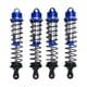 thumbnail image 2 of 4 Uds RC amortiguadores delanteros traseros RC amortiguador de coche pieza de repuesto para Traxxas MAXX 2,0 1/10 RC coche azul oscuro, 2 of 10