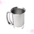 thumbnail image 2 of Handheld Stainless Steel Batter Dispenser Professional Batter Funnel Home Kitchen Tool for Baking Cake Cupcakes Crepes Waffles, 2 of 9