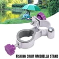 thumbnail image 4 of 2 Pcs Clip On Mount for Garden Chair Parasol Patio Balcony Deck Umbrella Sun, 4 of 8