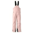 thumbnail image 6 of CCRFTGI Snow Pants Girls Waterproof Warm Classic Snowsuit Adjustable Strap Soft Comfy Winter Pants Pink 10-11Years, 6 of 9