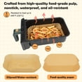thumbnail image 2 of Forros de papel desechables Air Fryer para Ninja Dual Airfryer, 2 of 6