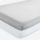 thumbnail image 1 of Sábanas Ajustables Bare Home Paquete de 2 Colección Premium 1800 Ultra Suaves para Cuna Gris Nube/blanco, 1 of 7