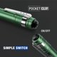 thumbnail image 4 of Pen Light WORKPRO LED con bolsillo de aluminio con clip, color verde, paquete de 4, 4 of 7