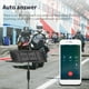 thumbnail image 2 of Casco Inalámbrico Auricular Música Altavoz IPX7 Impermeable Bluetooth5.0 Recargable Casco Intercomunicador Auriculares de Motocicleta, 2 of 5