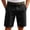Black, variant on Bpyeka Men's Casual Embroidered Chino Shorts, Solid Cotton Blend Straight Leg Shorts with Pockets for Work, Golf and Everyday