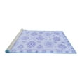 thumbnail image 2 of Ahgly Company Machine Washable Indoor Rectangle Oriental Blue Traditional Area Rugs, 2' x 3', 2 of 4