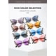 thumbnail image 4 of Gafas de sol sin marco con diamantes en forma de mariposa para moda femenina, personalidad exagerada, gafas de sol europeas y americanas, 4 of 5