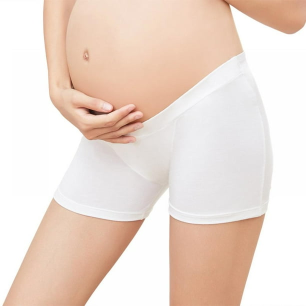 Modal Maternity Panties Low Waist Mother Underwear Pregnancy Boyshorts Vshaped Belly Support