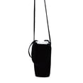 thumbnail image 1 of Qarigey Bolsa de almacenamiento para botellas de agua con correa, funda protectora cruzada, soporte colgante de Color puro, para mujer y Bolsas de mensajero y de hombro Negro, 1 of 6