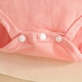 thumbnail image 6 of Newborn Baby Girl Outfit Letter Print Short Sleeve Bodysuit Romper Shirt Bloomers Shorts Set Summer Clothes Kaprioy Girls Clothes 3M 6M 9M 12M 18M, 6 of 9