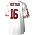 thumbnail image 3 of Men's Mitchell & Ness Joe Montana White San Francisco 49ers 1990 Legacy Replica Jersey, 3 of 3