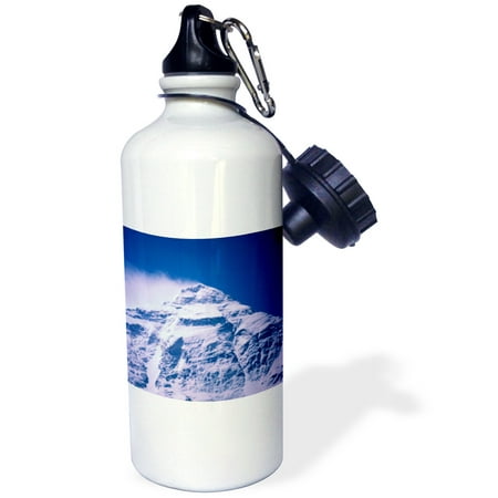 3dRose Snowy Summit of Mt. Everest, Tibet, China-AS42 DBR0072 - Dave Bartruff, Sports Water Bottle, (Best Time To Summit Everest)