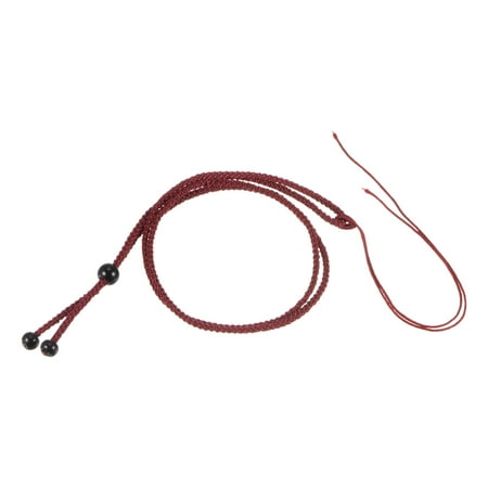 

Uxcell Jade Rope Nylon Cord Necklace Holder Strings Emerald Rope Light Brown 5 Pack