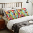 thumbnail image 4 of Balery Colorful Fish 2 Funda Protectora para Almohada Corporal de Algodón Hipoalergénico con Cierre(55 x 21 pulgadas), Almohadas No Incluidas, 4 of 7