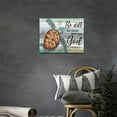 thumbnail image 3 of HFDF Teal Sea Turtle Wall Art God Jesus Bible Psalm Pictures Wall Decor Faithspirational Quotes Canvas Painting Artworks Beach Blue Ocean Animal Posterfor Living Room Bedroom 24x20inch Framed, 3 of 6