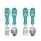 thumbnail image 1 of Set de cubiertos Zak Designs L.O.L. Surprise! Easy Grip, 4 piezas, 1 of 7