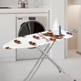 thumbnail image 2 of HELLHERO Ironing Board Cover Protector Iron Board Cover Replacement Hook and Loop Fastener Ironing Cover Soft and Comfortable, Dachshund Dog Print, 2 of 4
