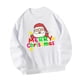 thumbnail image 4 of Sudadera de manga larga para mujer, Tops, trajes clásicos de moda, ropa de otoño, sudadera con cuello redondo para ir de compras, trabajo, otoño , xxl Yinane Sudadera Mujer, 4 of 8