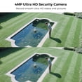 thumbnail image 5 of Hiseeu Outdoor Wireless Solar Security Camera System, 4-Camera Home WiFi Surveillance Kit with 10CH NVR, 500G HDD, 2K 4MP 360° View, Color Night Vision, PIR Human Detect, 2-Way Audio, IP66, 5 of 15