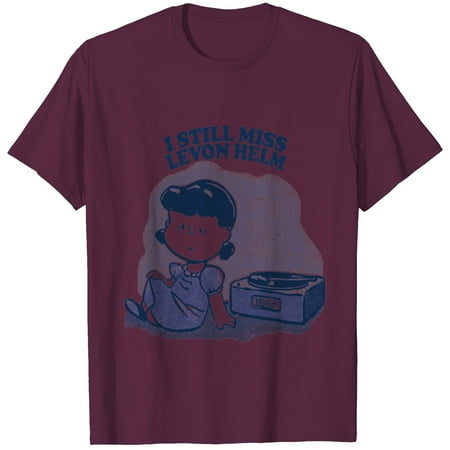 

Levon HelmI Still Miss Levon Helm Vinyl Collector Fan Design T-shirt Unisex Cotton T-shirt