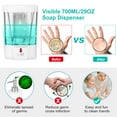 thumbnail image 2 of 700ml Wall Mount Foam Soap Dispenser  Automatic Infrared Sensor Touchless Hand Soap Dispenser, 2 of 5