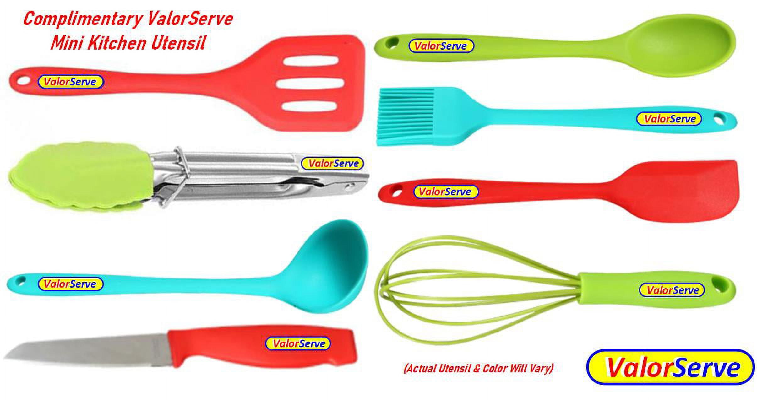Mission Tortillas Carb Balance Chipotle Fajita Tortilla 4 Pack with ValorServe™ Mini Kitchen Utensil - 6" Fajita Size - 8 oz. - 8 count - 1g Net Carbs - 32 Keto Friendly Low Carb Tortillas