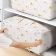 thumbnail image 3 of Meitianfacai Cute Quilt Storage Bags for Kids and Adults, Non-woven Quilt Bag Moving Bag Clothes Storage Bag, 23.6"x10.6"x20.5", 3 of 9