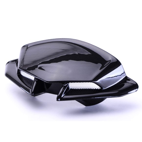 Bestem (CBMV-B675-WSD-M) Pare-Brise en Fibre de Carbone Noir pour MV Agusta Brutale 675