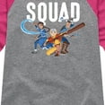 thumbnail image 3 of Avatar - The Last Airbender - Trio Squad - Youth Girls Raglan Graphic T-Shirt, 3 of 5