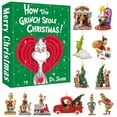 thumbnail image 1 of Christmas Advent Calendar 2025, Green Figures Elf Advent Calender ,Countdown Calendar with 24Pcs Collectible Elf Doll Figures for Kids and Adults Gifts(2D）, 1 of 8