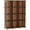 Cocoa Brown, variant on Cube Storage Organizer, Storage Cubes Shelves, 12 Cube Closet Organizers and Storage, DIY Stackable Bookshelf Plastic Clothes Organizer Shelving for Bedroom, Home,Yellow