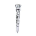 thumbnail image 4 of SuperJeweler 1 1/4 Carat Vintage Diamond Engagement Ring In 14 Karat White Gold For Women, 4 of 6