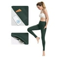 thumbnail image 4 of Bigersell Pant Leggings for Women Full Length Pants Women Fashion Stripe Tie-Dye Printing Elasticity Drawstring Lacing Pokets Splicing Casual Pants Trousers Ladies' Shaping Bootcut Pants, 4 of 4