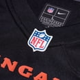 thumbnail image 4 of Men's Nike Andrei Iosivas  Black Cincinnati Bengals Team Game Jersey, 4 of 6