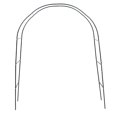 thumbnail image 3 of OULII 1 Set Metal Wedding Arbor Iron Plant Climbing Support For Homeowners, 3 of 6