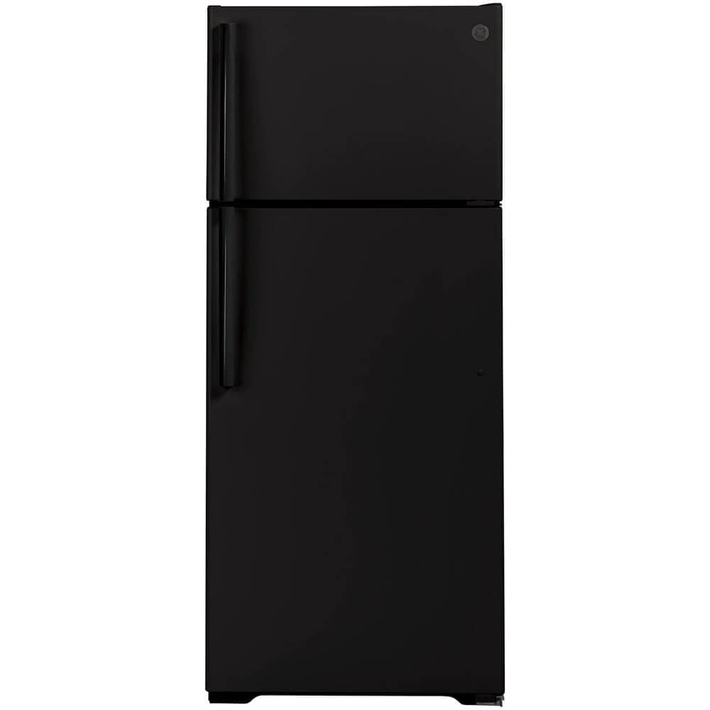 GE GTS18HGNRBB 17.5 Cu. Ft. Black TopFreezer Refrigerator