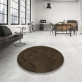 thumbnail image 4 of Ahgly Company Machine Washable Indoor Rectangle Transitional Midnight Gray Area Rugs, 7' x 10', 4 of 7
