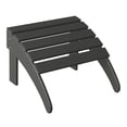 thumbnail image 3 of (2 pack) WestinTrends Malibu Outdoor Adirondack Style Ottoman, Gray, 3 of 16