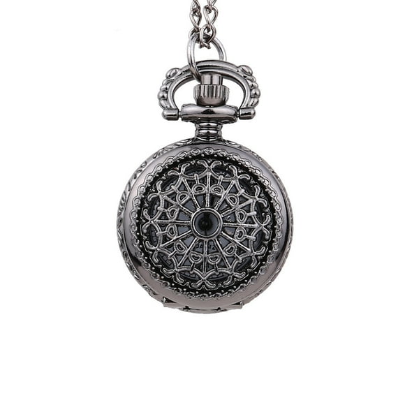 EGNMCR Vintage Round Dial Quartz Small Pocket Watch Classical Roman Scale Pocket Watch pocket watch
