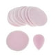 thumbnail image 2 of Paquete de 10 almohadillas limpiadoras reutilizables para maquillaje, cosméticos, toallitas quitamanchas. Rosado, 2 of 9