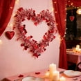 thumbnail image 6 of Tyidzon Valentines Tinsel Garlands 79 Inch Metallic Fringe Garland with Hearts Hanging Glitter Streamers for Wedding, Engagement, Anniversaries Decorations, 6 of 8