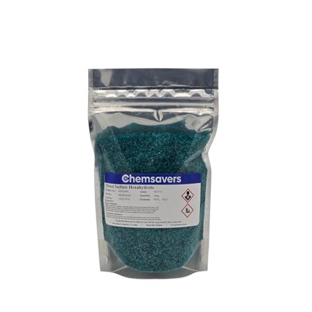 Nickel Sulfate Hexahydrate, 99.9+%, 500g