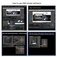 thumbnail image 3 of HDMI to USB Video Capture Card 1080P HD Recorder Game VideoLive Streamings N2S2, 3 of 9