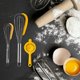 thumbnail image 5 of 10 pulgadas / 13 pulgadas incorporado Mezcdor mano huevos pa cocina Sunnimix Batidor de huevo, 5 of 8