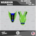 thumbnail image 4 of Kalair GFX Graphics Kit for Kawasaki KLX110 (2010-2023) Warrior Series, 4 of 5