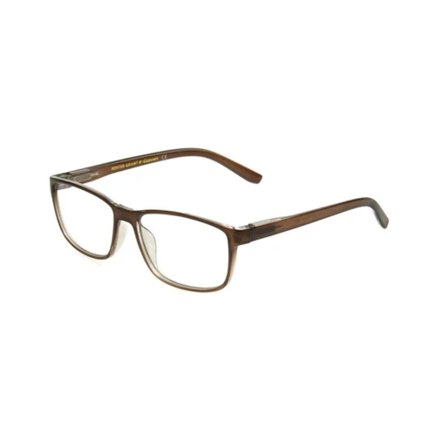 Foster Grant Blue Light Glasses No Magnification Brown Frames (m)