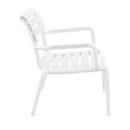 thumbnail image 3 of Compamia Paris Outdoor Club Lounge Chair White, 3 of 8